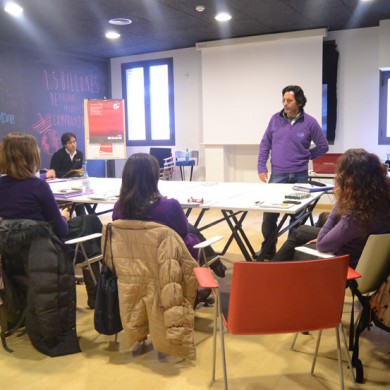 Foto del equipo de PiensaPiensa reunido